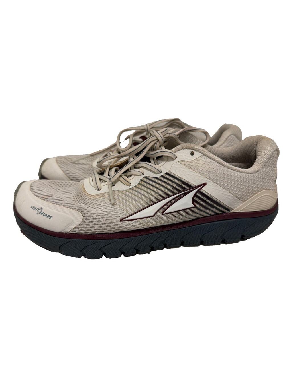 Altra Provision 4 Womens 7.5 White Athletic Running Shoes Low Top - ALOA4QTQ104